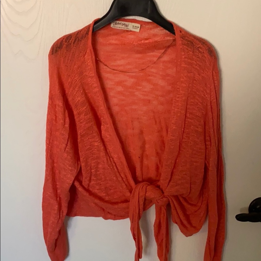 Short cardigan